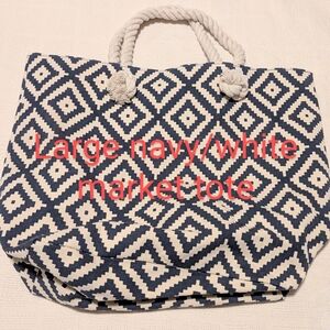 Navy and White your bag